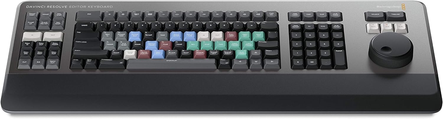 Blackmagic Design DaVinci Resolve Editor Keyboard, Now includes DaVinci Resolve Studio Code - Image 3